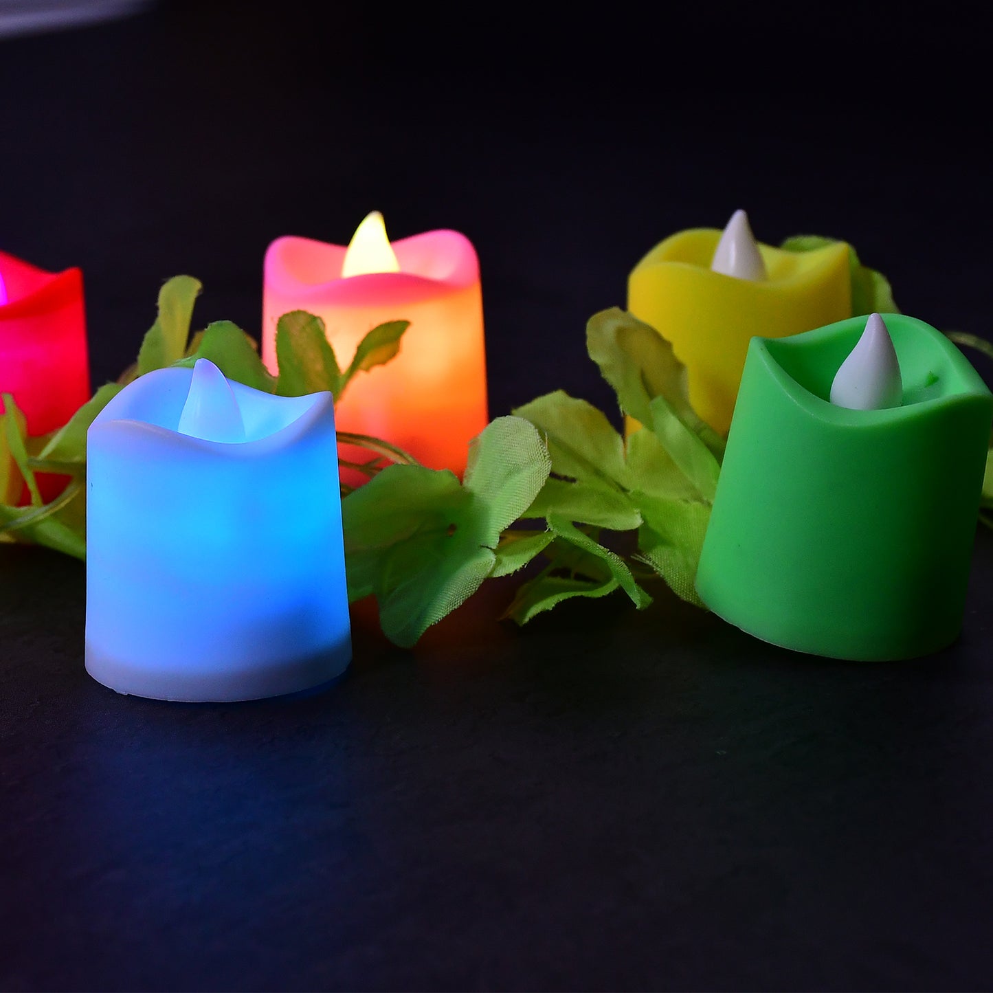 6430 1pc Festival Decorative - Led Tealight Candles Battery Operated Candle Ideal For Party. - Happy Price - Image 4