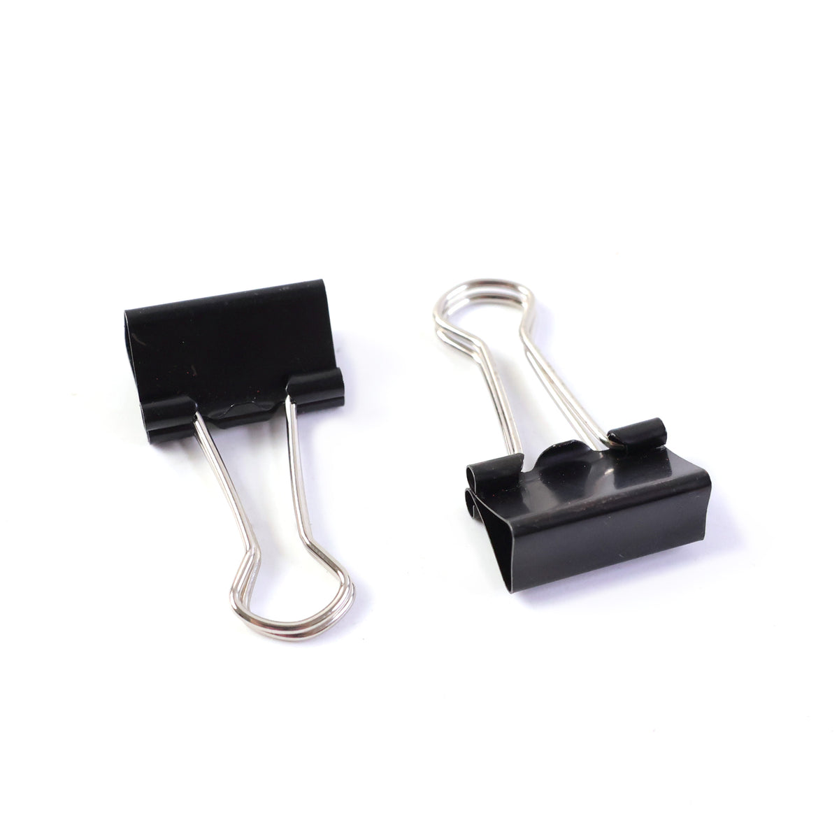 2 Pc Metal Binder Clips, 19mm, Strong Grip Paper Organizers - Happy Price - Image 4