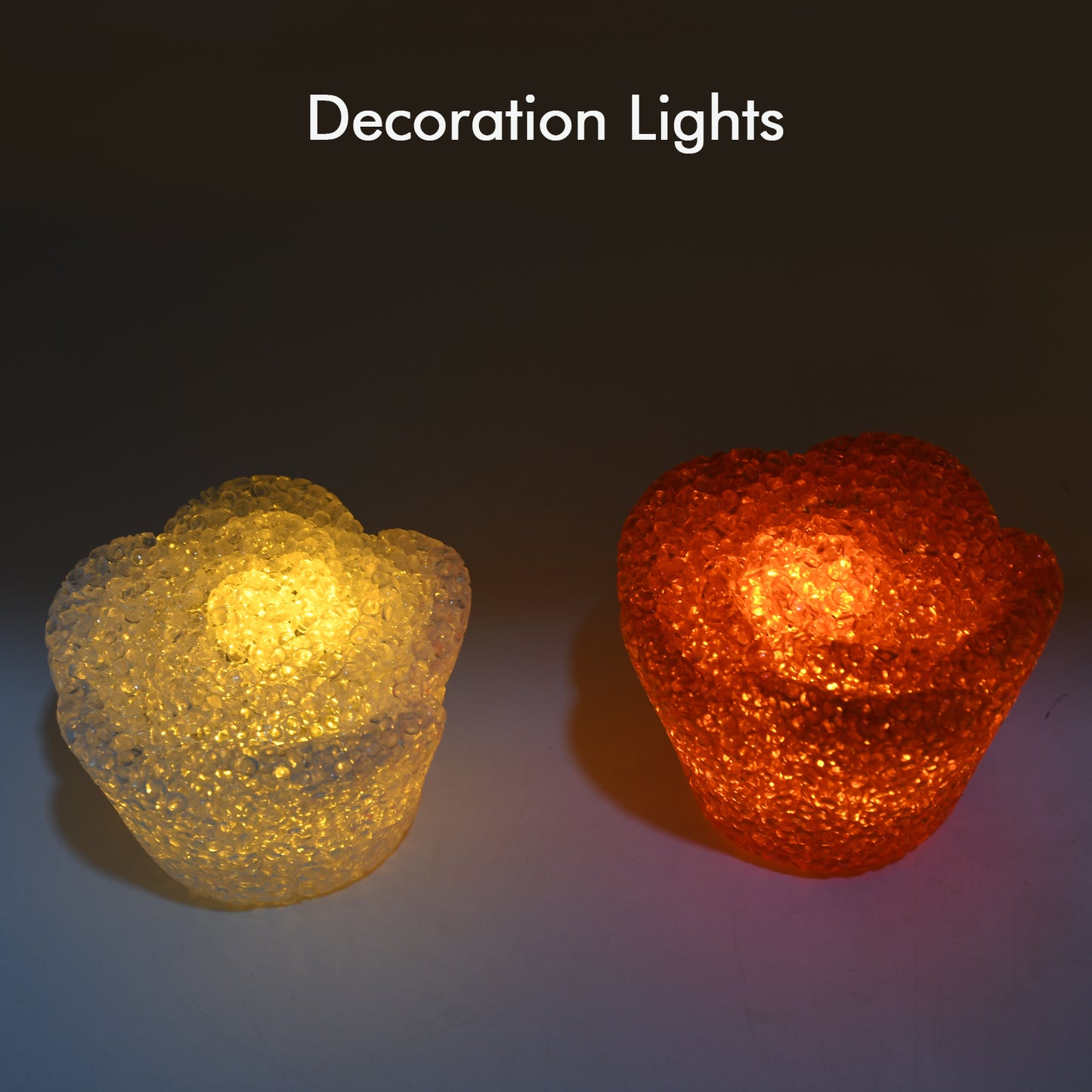 Multi Shape Small Light Lamps Led Shape Crystal Night Light Lamp (6 Pc Set) - Happy Price - Image 3