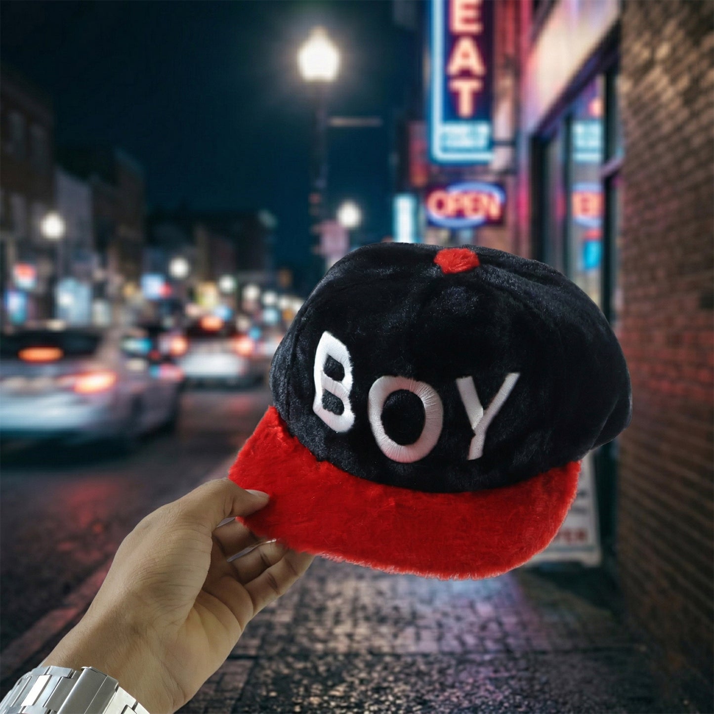 Boys Printed Fashion Cap (1 Pc) - Casual Letter Design Headwear - Great Price - Image 6