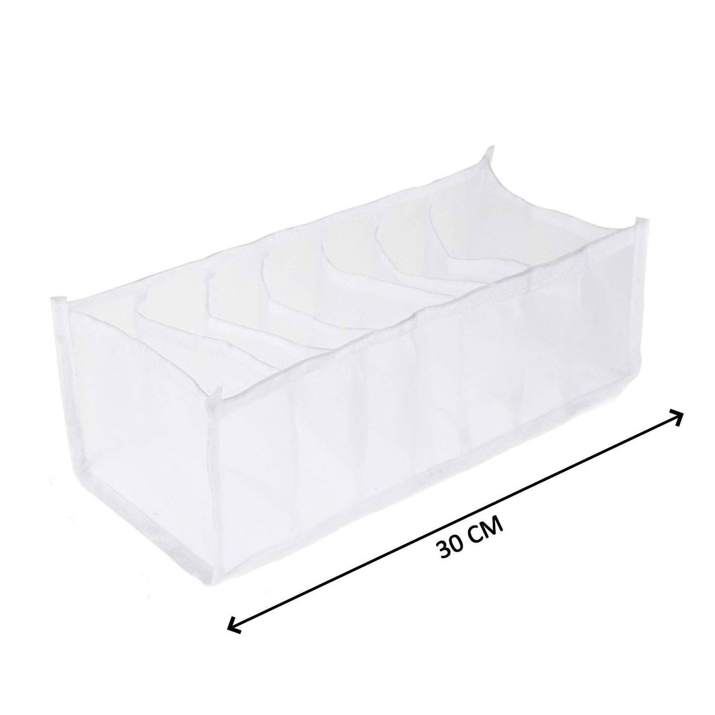 7 Section Laundry Organizer Bag for Clothes Storage - Great Price - Image 3