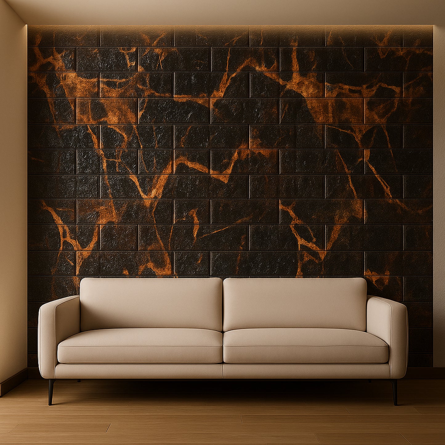 3D Foam Wall Panels Sticker - 76x70 Cm, 1 Piece - Great Price - Image 4