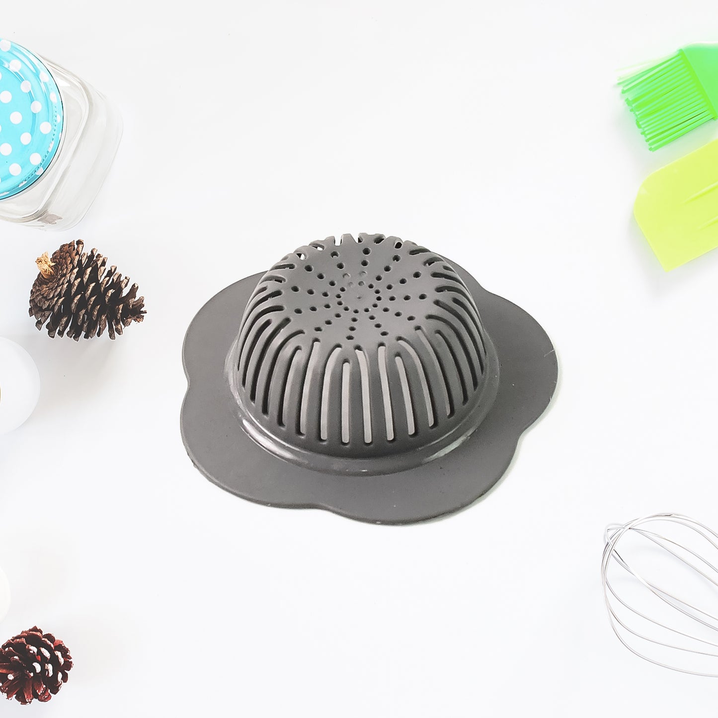 1 Pc Flower Shape Sink Strainer - Durable Plastic Drain Catcher - Happy Price - Image 3