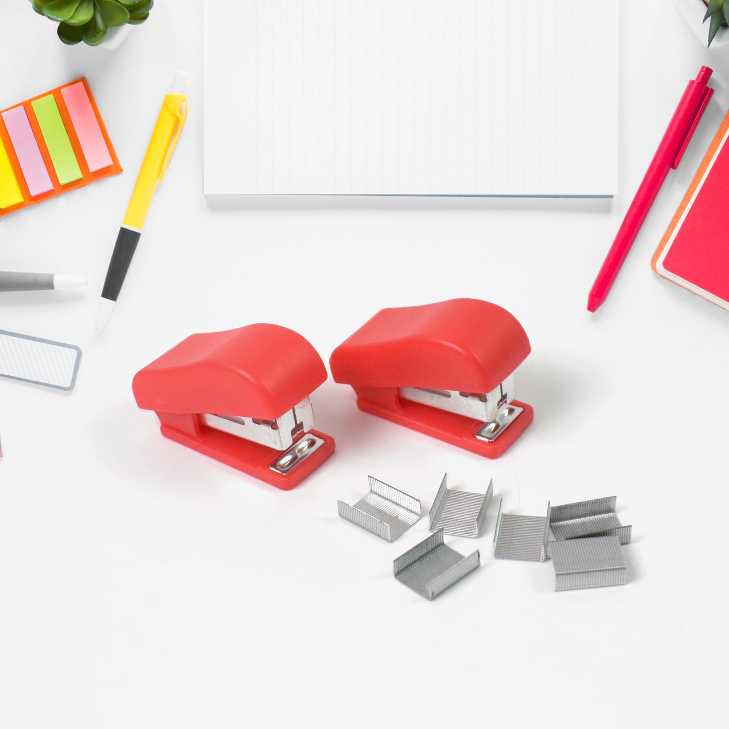 Mini Stapler With Staples Pin Set (2 Pc) - Happy Price - Image 2