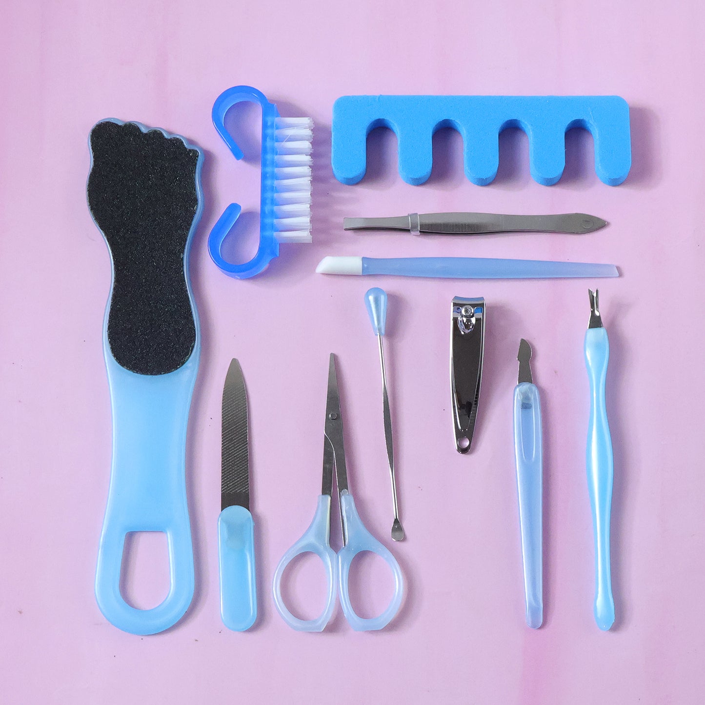 11 Piece Personal Grooming Kit for Manicure Pedicure - Complete Nail Care Set (1 Set) - Great Price - Image 5