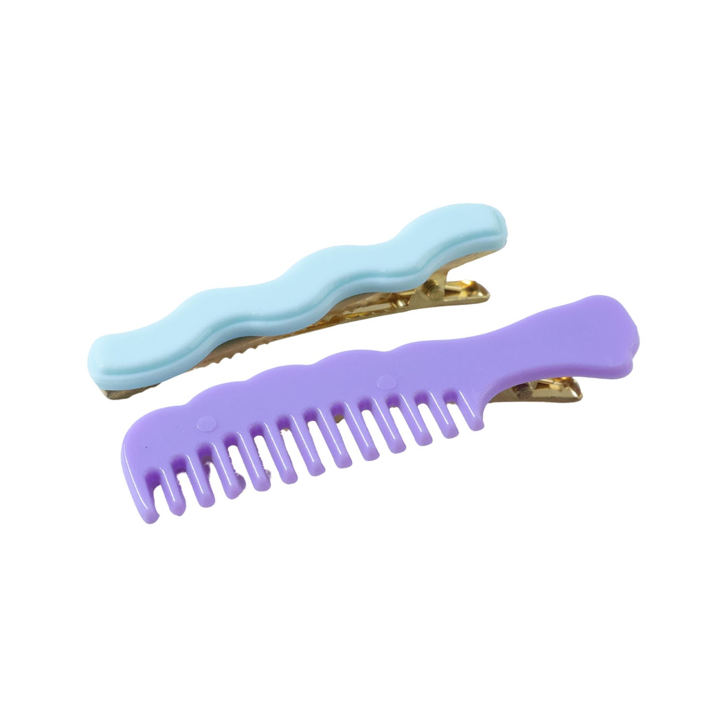4 Pc Comb Style Hair Clips Set for Women & Girls - Secure Grip Styling Pins - Happy Price - Image 4