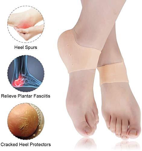 Anti Crack Silicon Gel Heel Moisturizing Socks For Foot Care Men Women (Loose Pack) - Happy Price - Image 6
