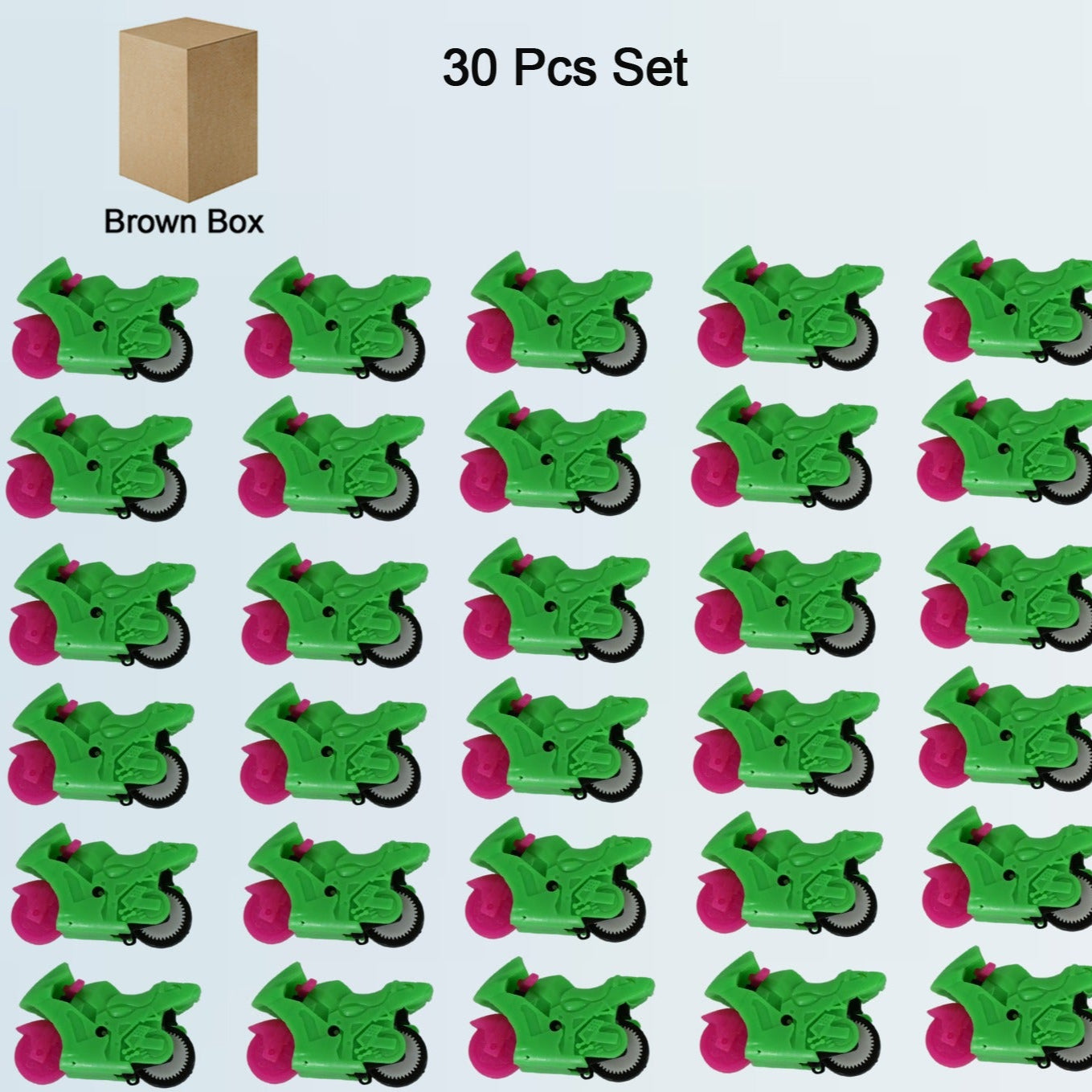 Pull Back Motorcycle Toys Tiny Gift Latte Motorcycles Toy For Kids Boys Age 3-8 Year Old - Happy Price - Image 1