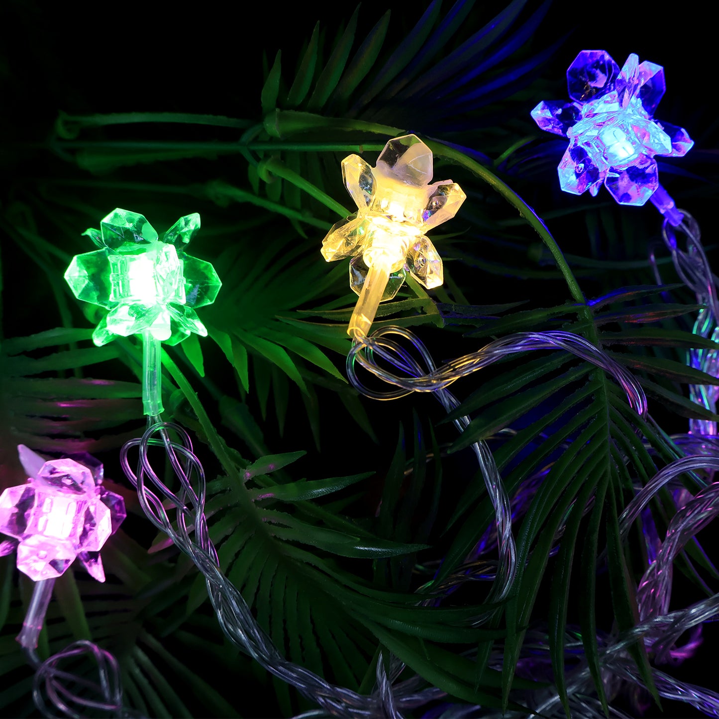 Crystal Flower Led Decorative String Light (8 Meter) - Happy Price - Image 5