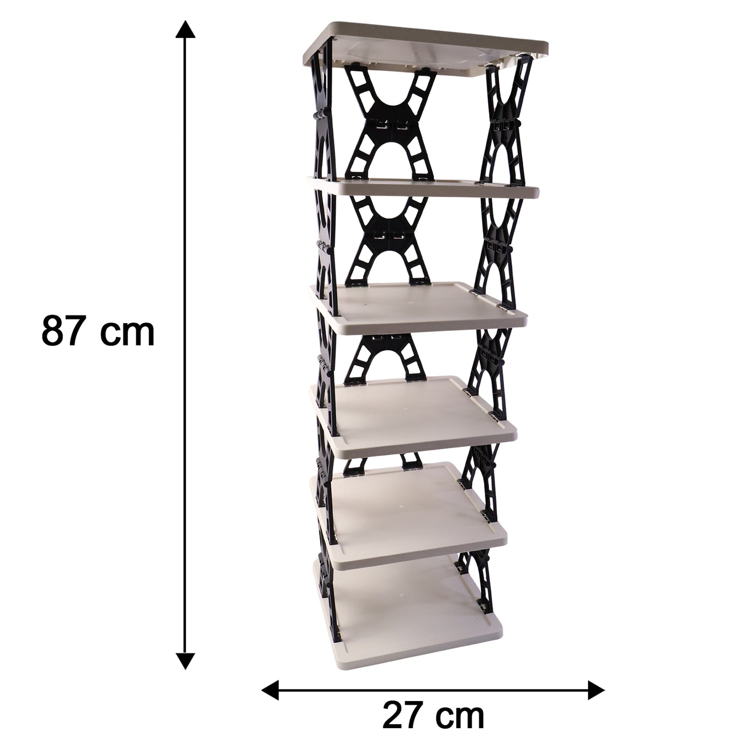 Multipurpose 6-Tier Foldable Storage Rack Organizer (1 Pc) - Great Price - Image 5