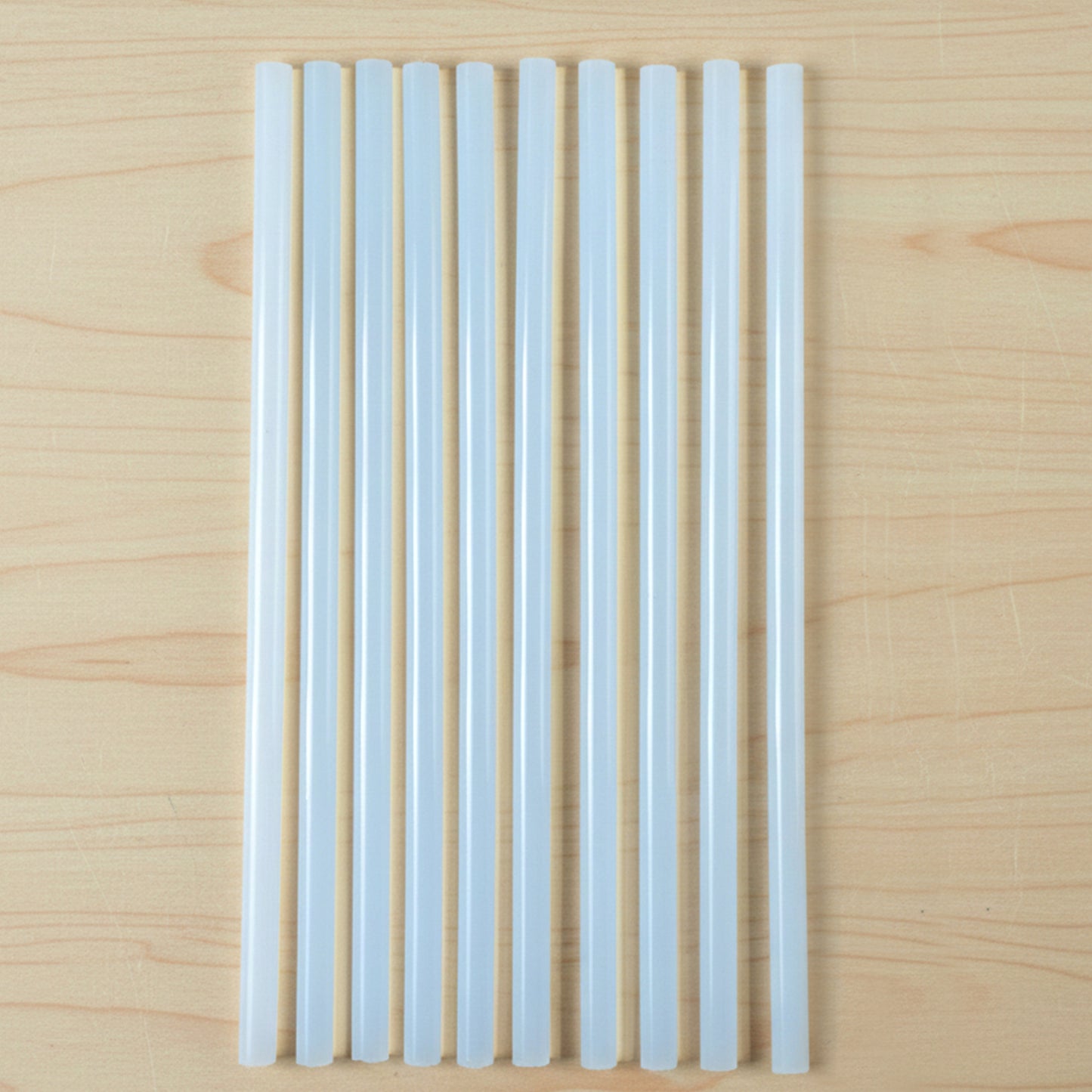 Long Hot Melt Glue Sticks - 10 Pc, 29 Cm Transparent Adhesive Refills - Happy Price - Image 2