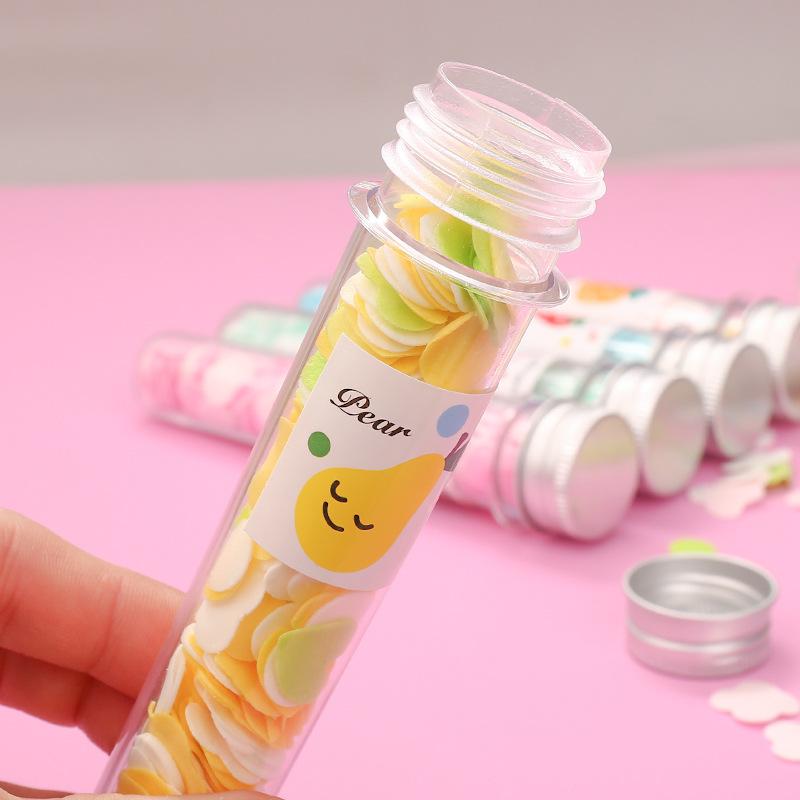 Portable Hand Washing Bath Flower Shape Paper Soap Strips In Test Tube Bottle - Happy Price - Image 5