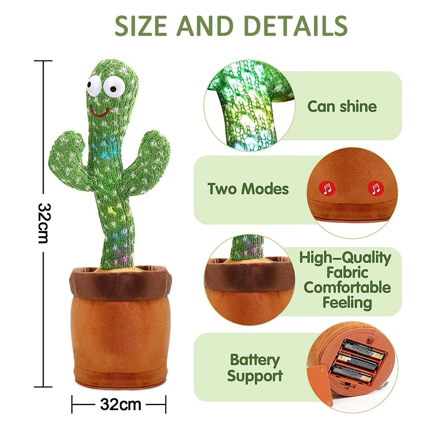 Dancing Cactus Toy - Happy Price - Image 4