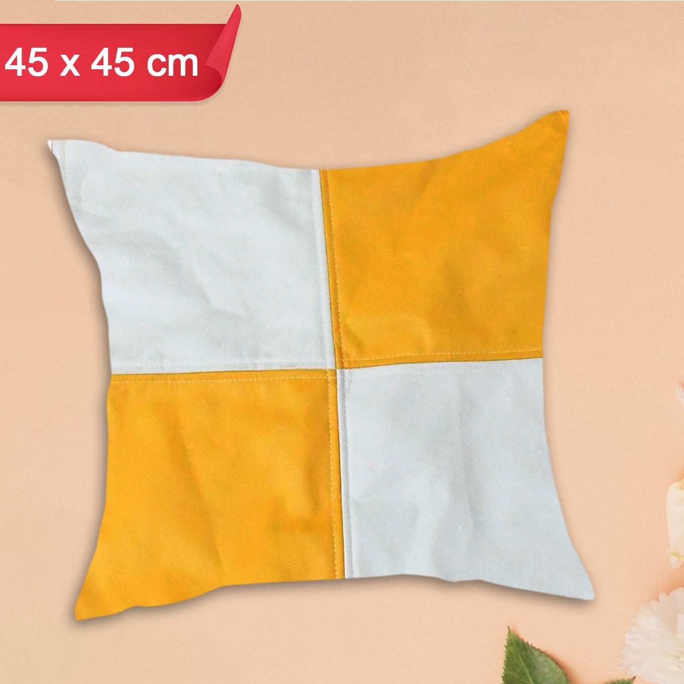 Pillow Covers Couch Pillows Cover Soft Decorative Pillow Covers Pillowcase For Bed Sofa Chair Bedroom Home Farmhouse Decor (45 45 Cm) - Happy Price - Image 1