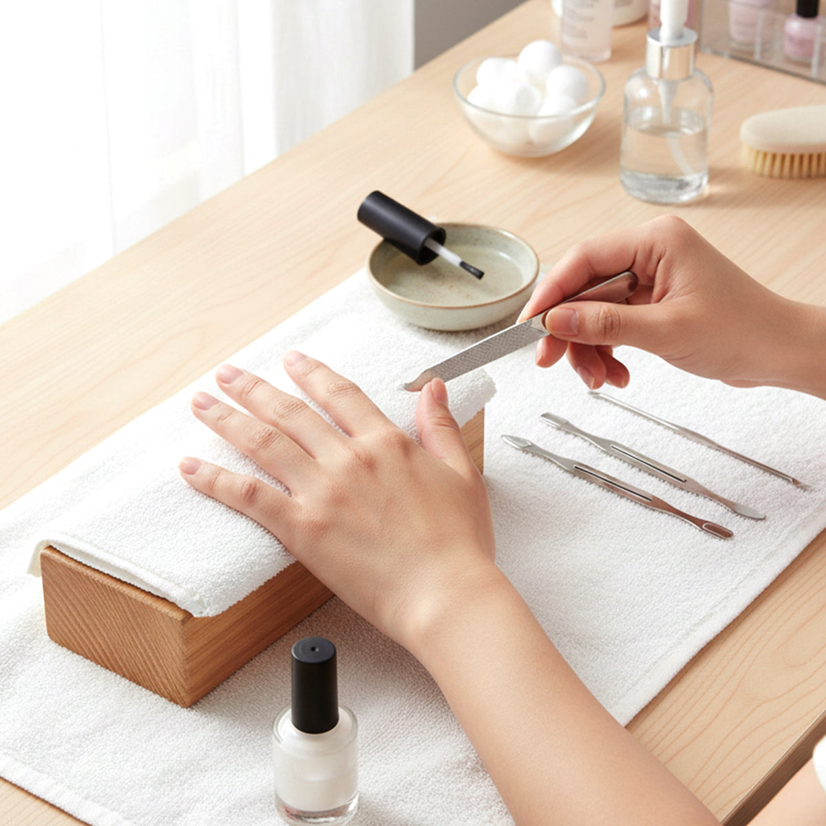 7-Piece Personal Grooming Kit for Manicure & Pedicure - Compact Travel Case - Happy Price - Image 6