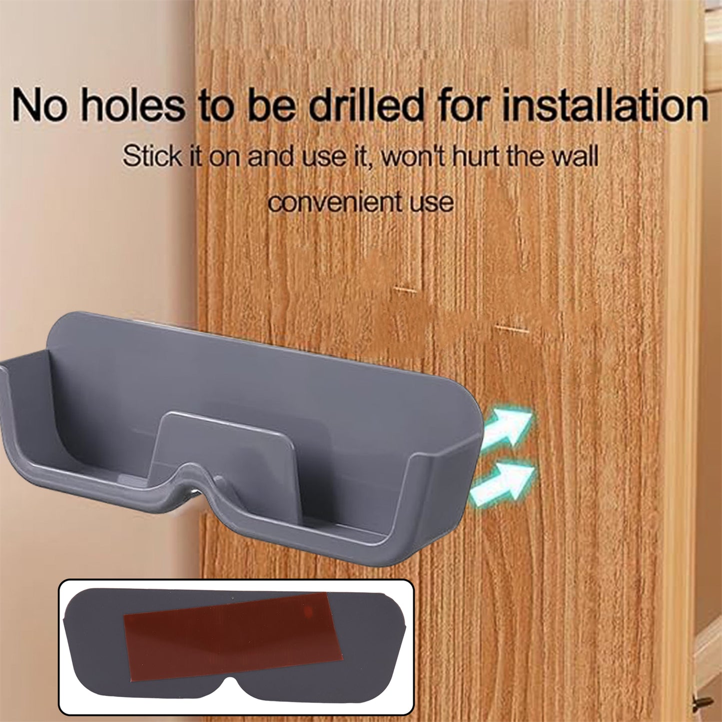 Wall Mounted Sunglasses Holder (Mixcolor 1 Pc) - Happy Price - Image 3