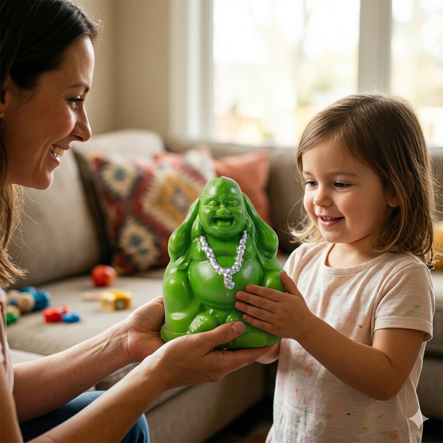 Laughing Buddha Coin Bank for Saving Money - Decorative Piggy Bank (1 Pc) - Great Price - Image 6