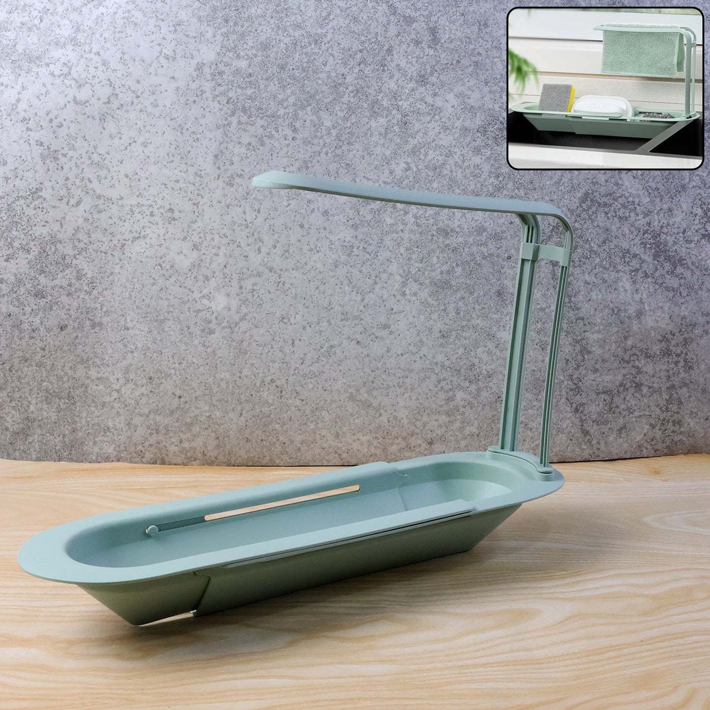 Adjustable Telescopic Sink Organizer for Kitchen Essentials - Happy Price - Image 7