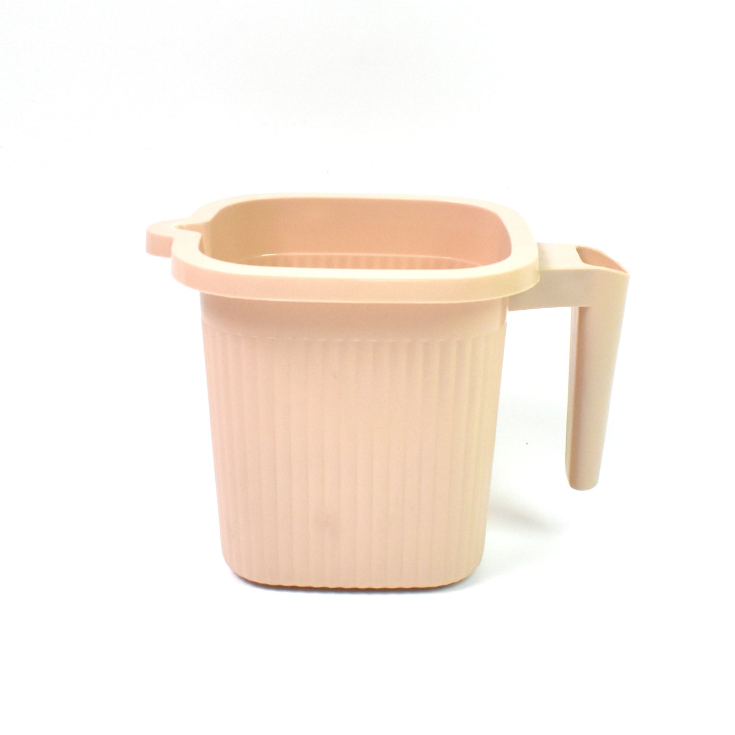 Plastic Square Bath Water Mug (1 Pc 1000 Ml Mix Color) - Happy Price - Image 4