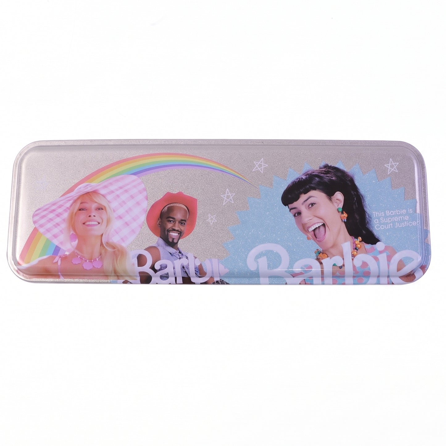 5-in-1 Kids Metal Stationery Box Set with Pen, Scale, Eraser & Scissors - 1 Pc - Great Price - Image 4