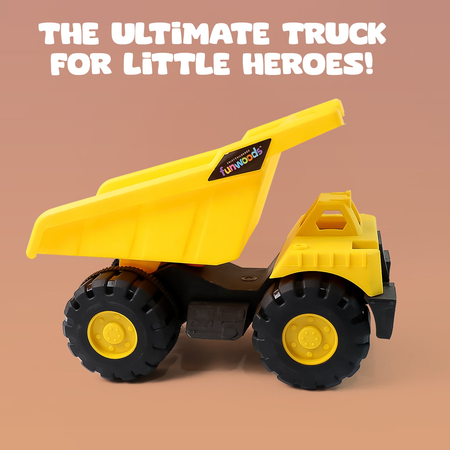 Friction Powered Dump Truck Toy - 1 Pc - Happy Price - Image 5