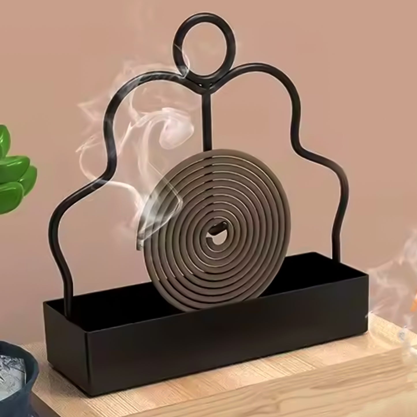 Mosquito Coil Holder Stand with Ash Catcher - 1 Pc - Happy Price - Image 5