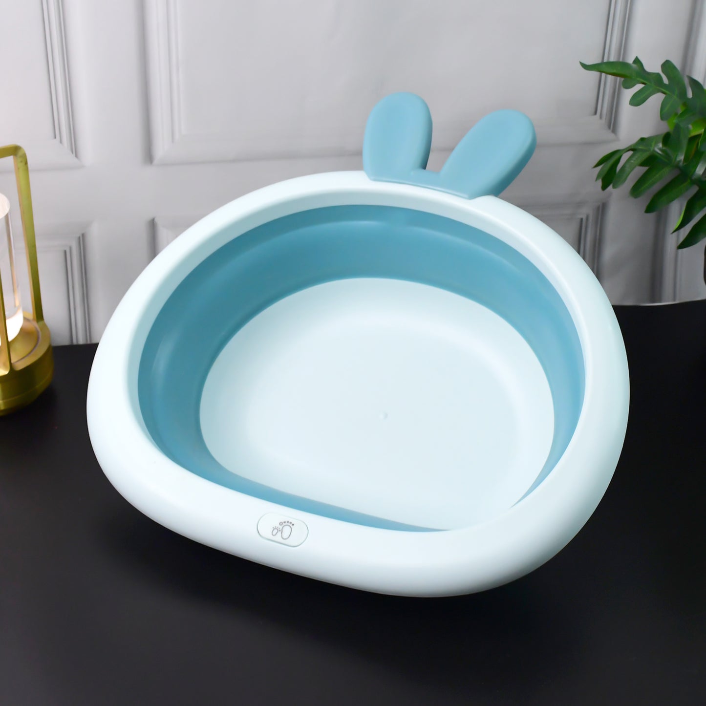 Foldable Collapsible Basin with Bunny Ear Handle - Space-Saving Multipurpose Tub - Happy Price - Image 5