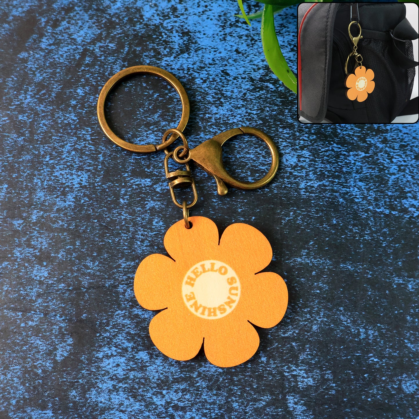 Cute Flower-shaped Keychain (Mix Design 1 Pc) - Happy Price - Image 6