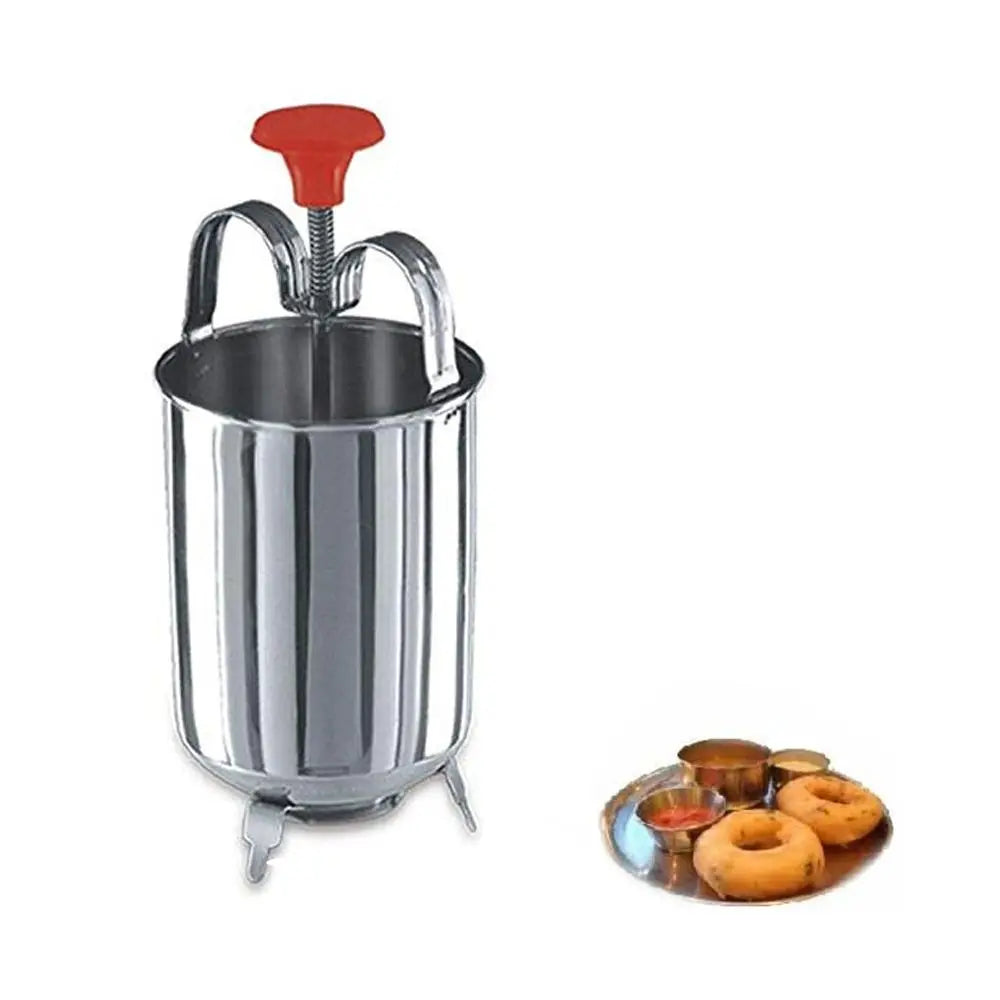Stainless Steel Medu Vada And Donut Maker For Perfectly Shaped And Crispy Vada Maker - Happy Price - Image 6