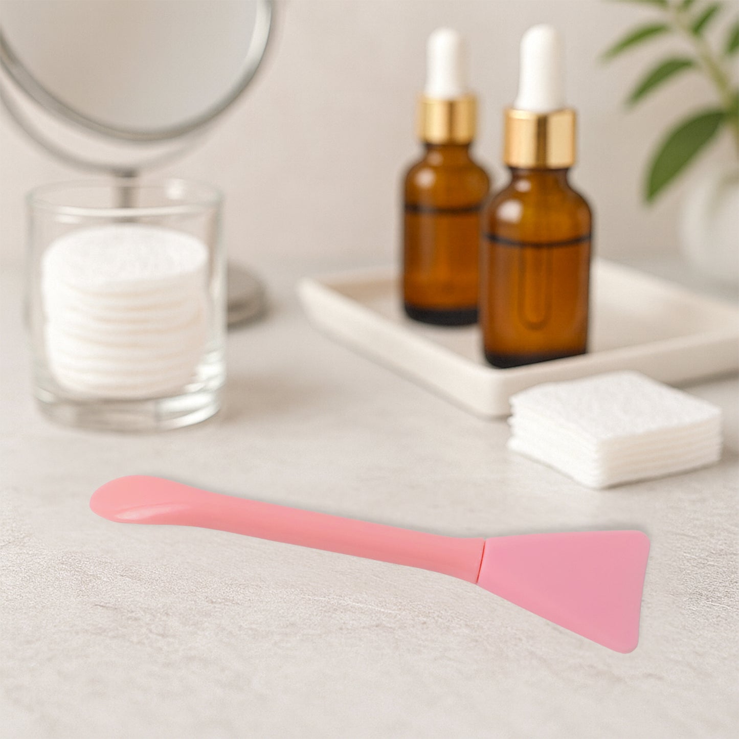 Facial Mask Spatula Applicator - Soft Flexible Beauty Tool (1 Pc) - Happy Price - Image 4