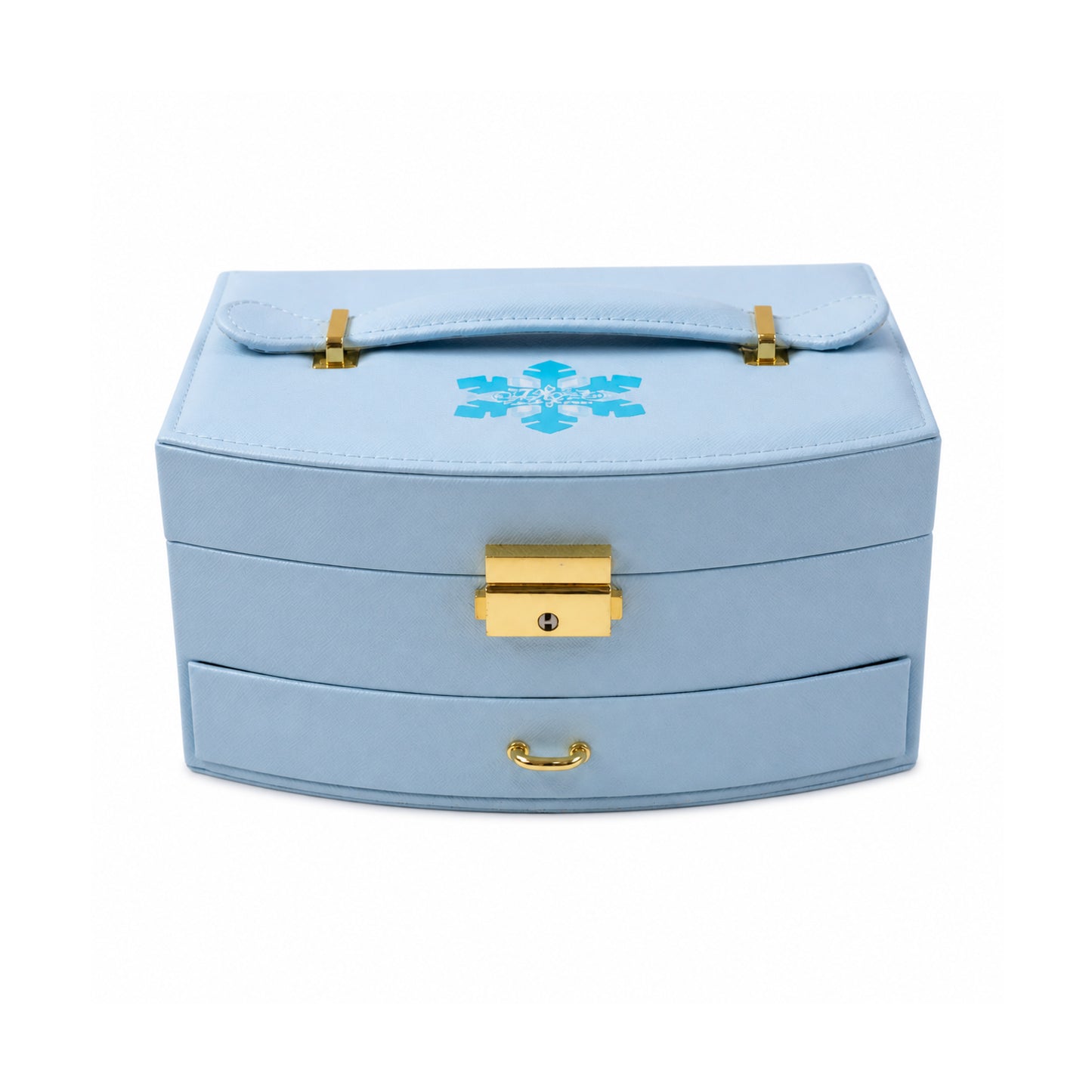 Multi-Layer Jewelry Organizer Box with Mirror - 1 Set - Happy Price - Image 4