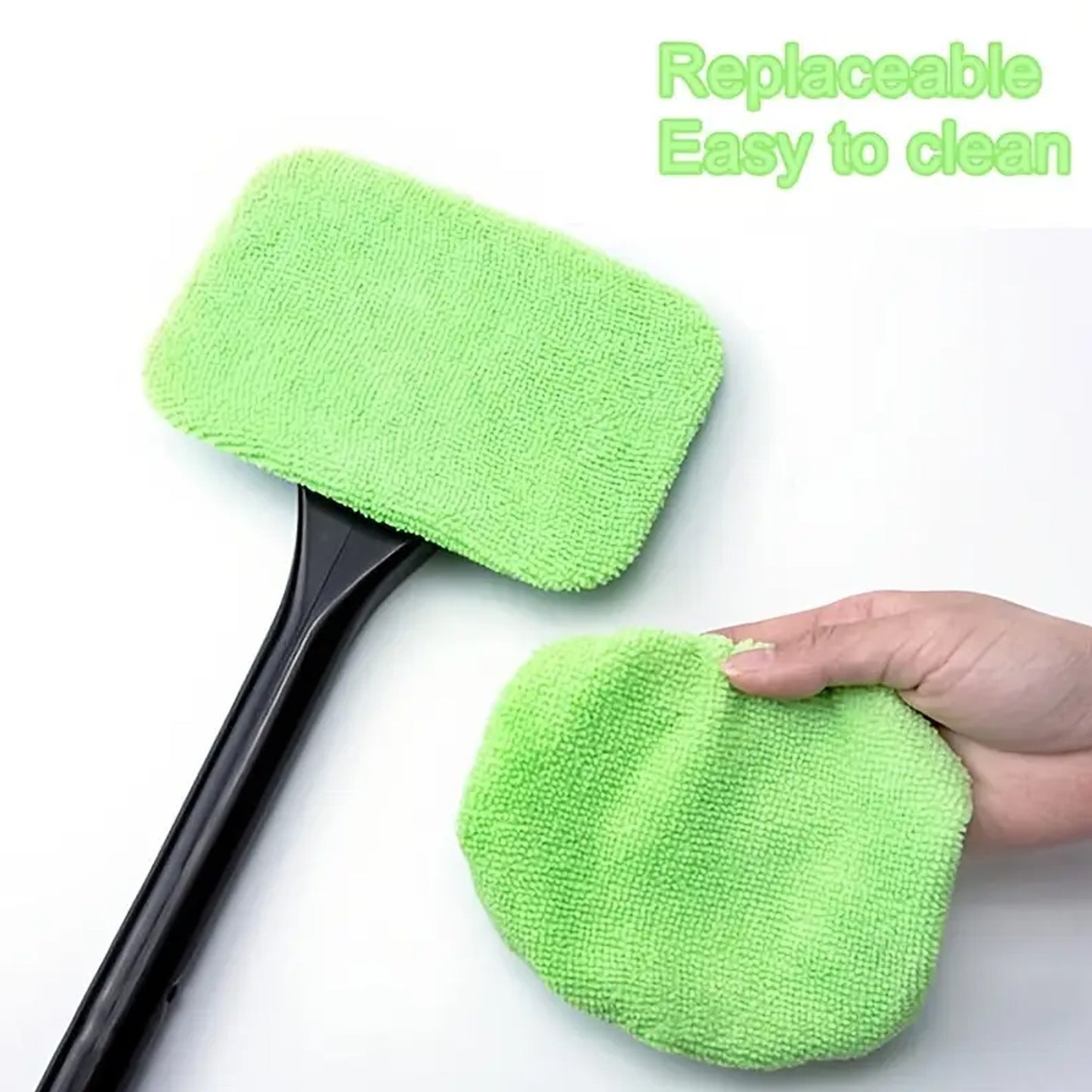 Windshield Clean Car Glass Cleaner Wiper With Microfiber Cloth (1 Pc 38 Cm Long) - Happy Price - Image 6