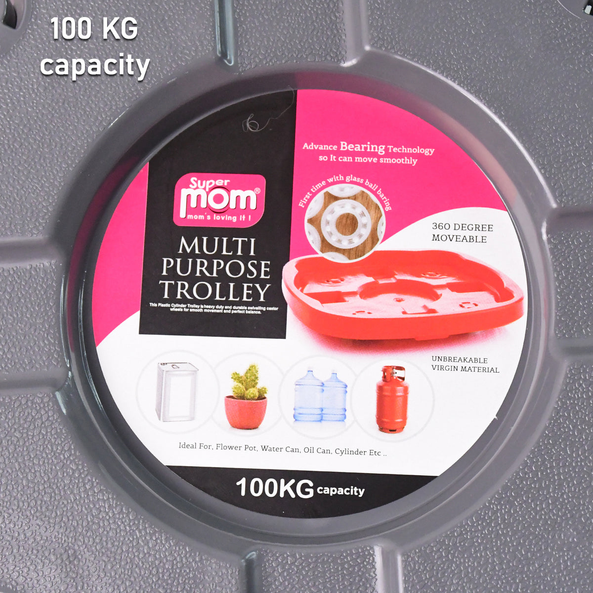 Heavy Duty Gas Cylinder Trolley with Wheels - Smooth Moving Kitchen Stand - Happy Price - Image 4