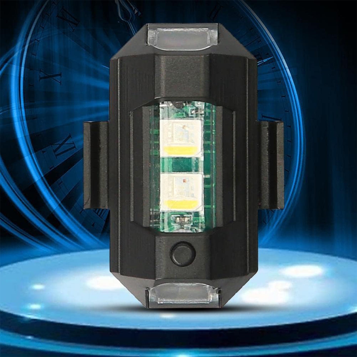 Mini Led Strobe Lights Waterproof Lights Lightweight Rgb Led Lights Drone Strobe Lights Veicle Anti-collision Strobe Light Bike Motocycle Lights Usb Recharge Multi-colors - Happy Price - Image 2