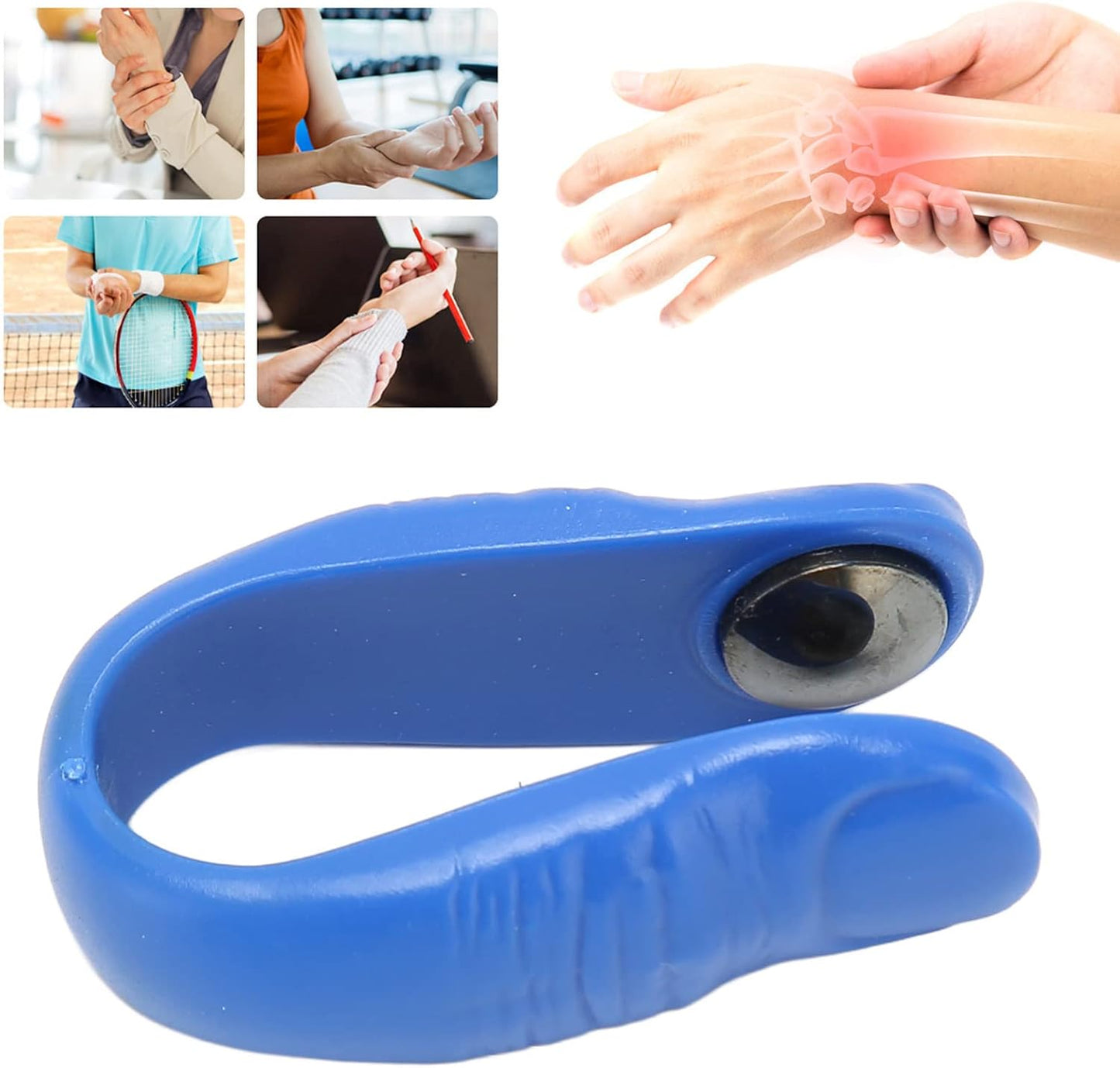 Sugar Control Acupressure Hand Pressure Point Clip Migraine Relief Clip With Magnets (1 Pc) - Happy Price - Image 3