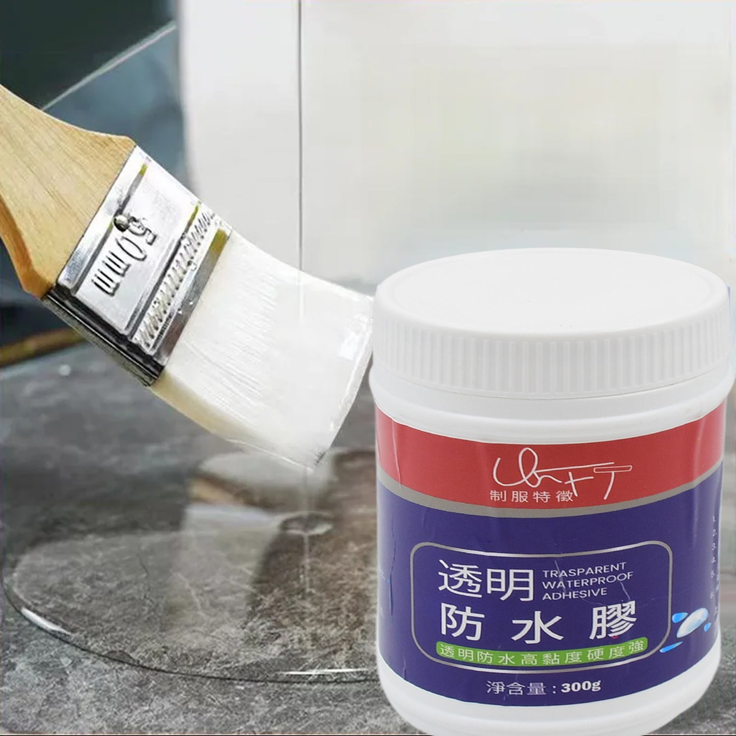 Transparent Waterproof Glue 300g Without Brush (1 Pc) - Happy Price - Image 3
