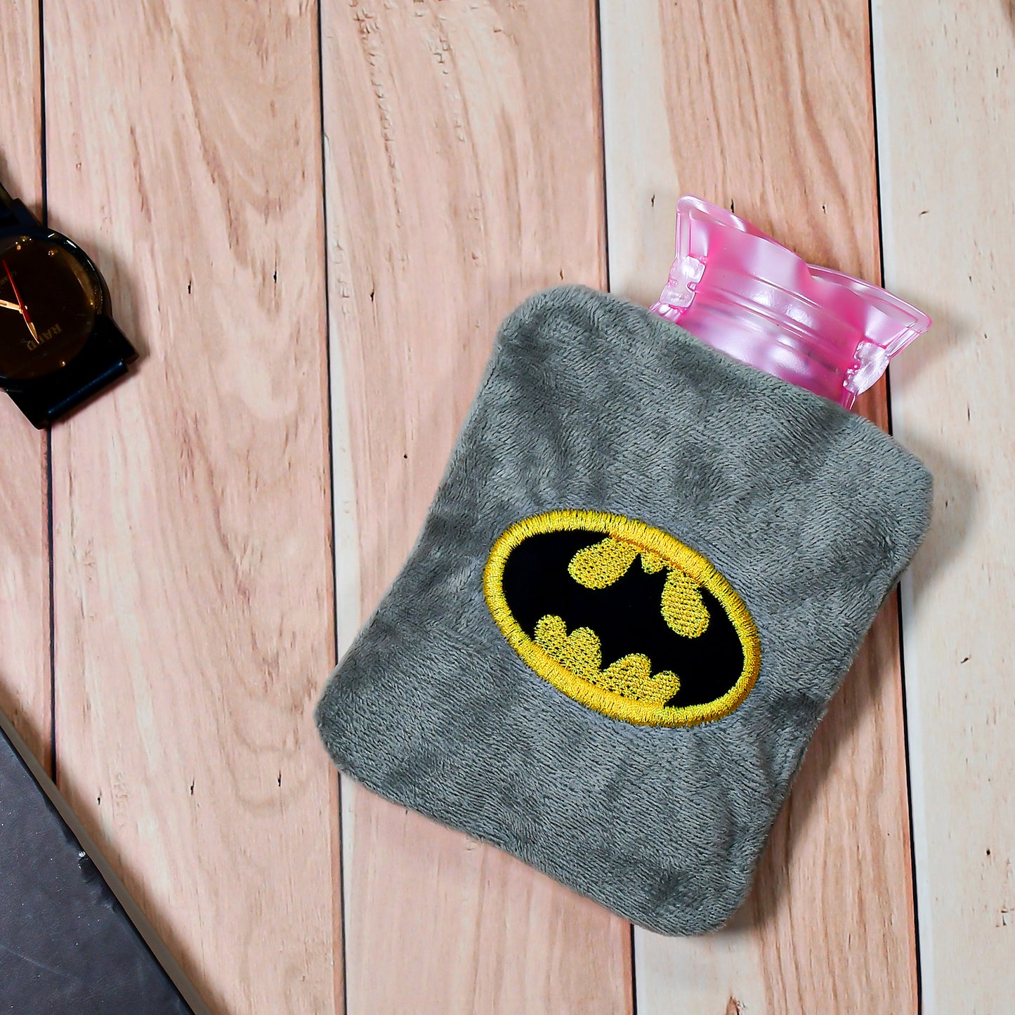 Batman Small Hot Water Bag With Cover For Pain Relief Neck Shoulder Pain And Hand Feet Warmer Menstrual Cramps. - Happy Price - Image 7