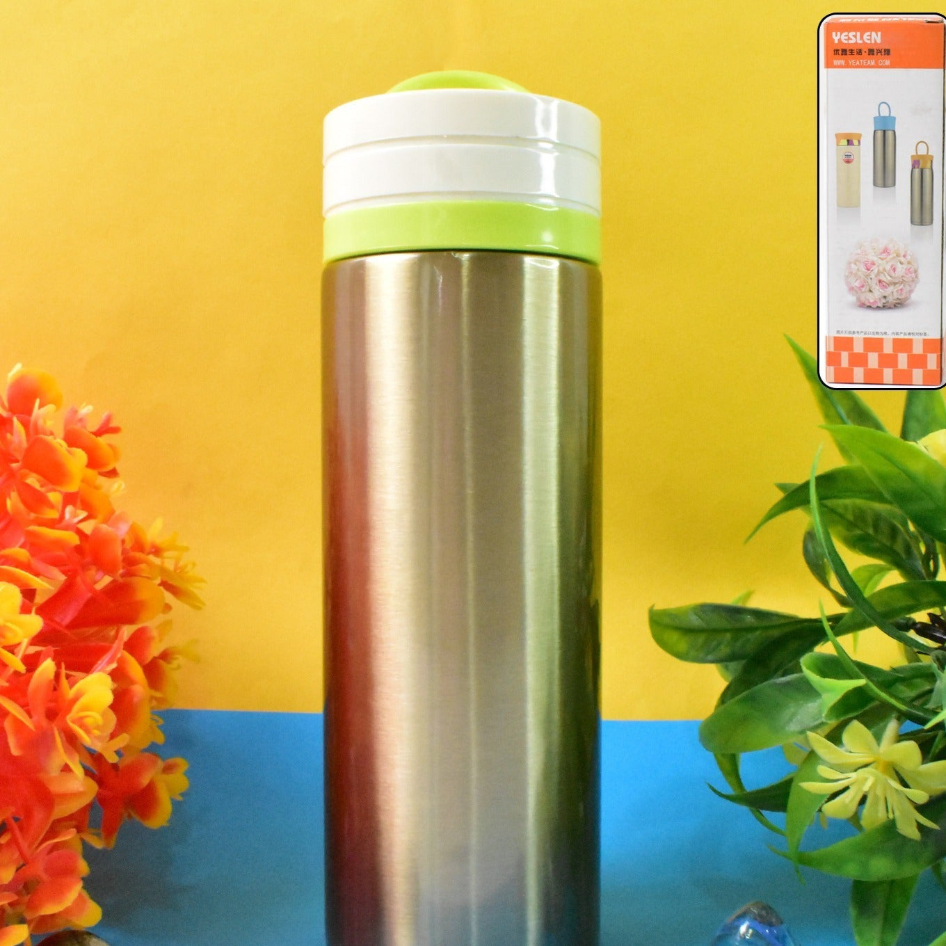 Stainless Steel Double Wall Water Bottle (300ml) - Happy Price - Image 1