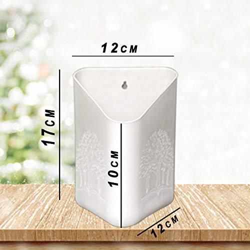 Plastic Vertical Hanging Planter Pot Multicolour - Happy Price - Image 6