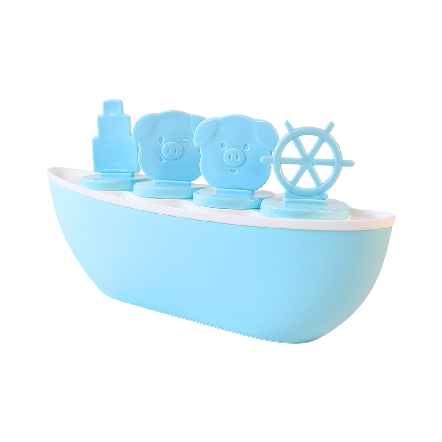 Creative Boat-shaped Ice Cream Mould With Cute Piggy - Happy Price - Image 2
