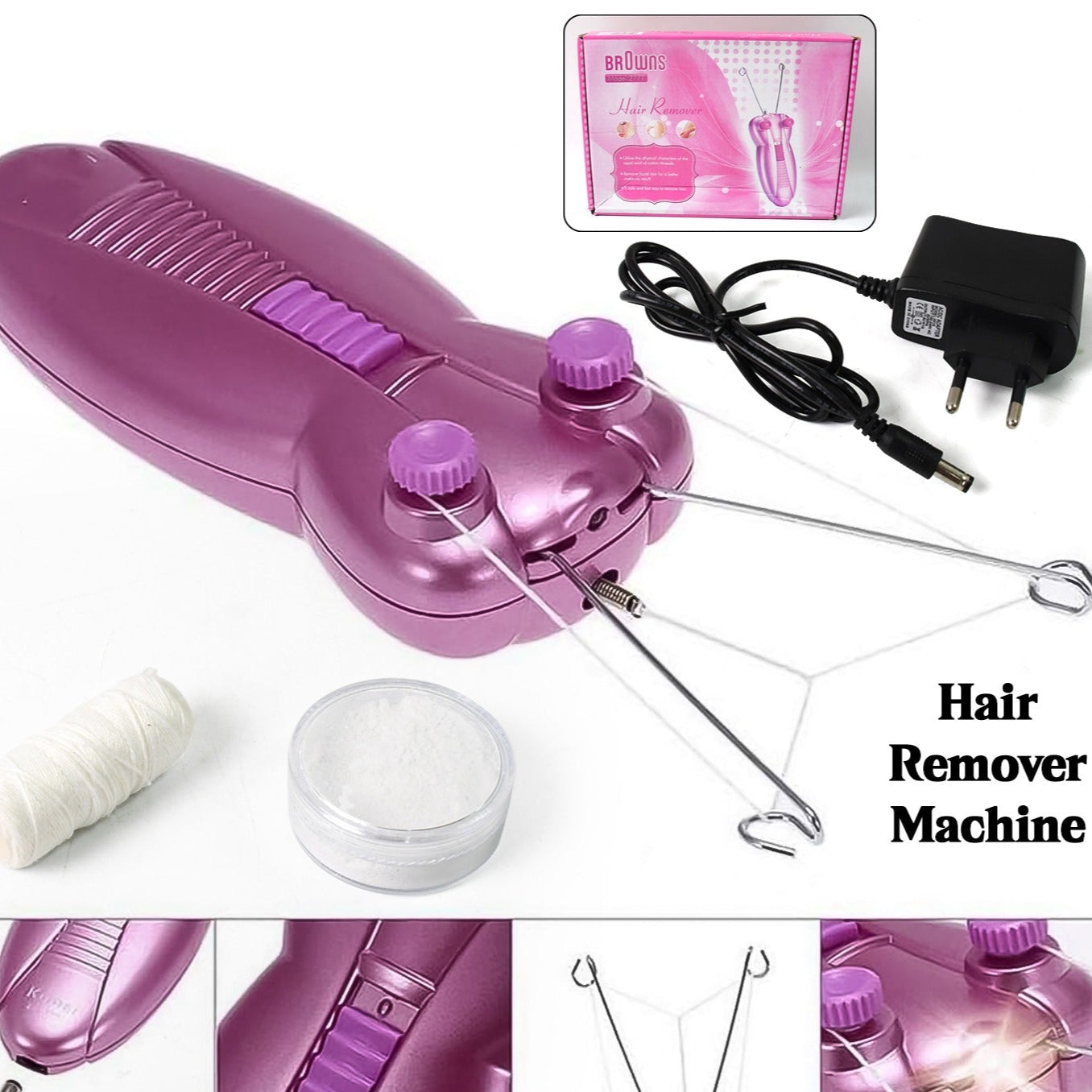 Electric Facial Hair Remover Machine (1 Set) - Happy Price - Image 1