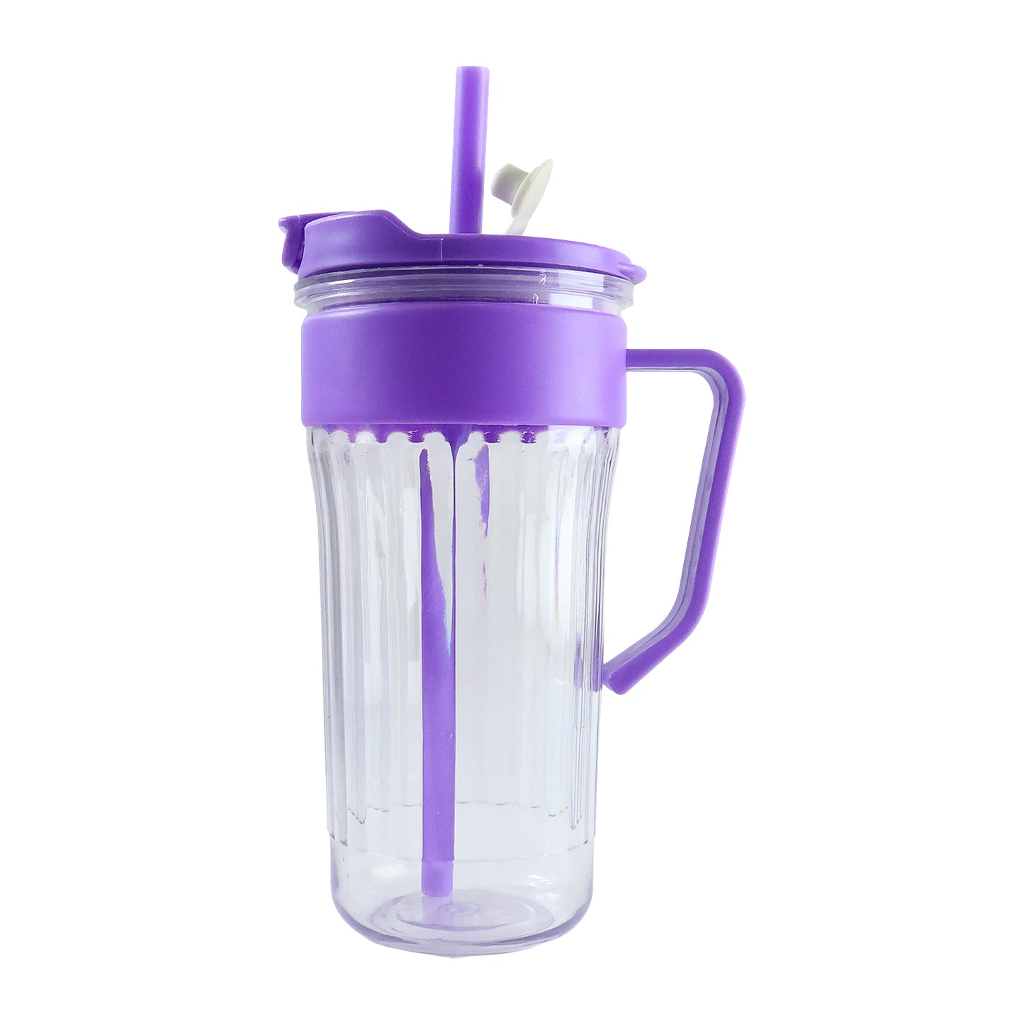 HappyPrice Kids Plastic Sipper Tumbler with Handle and Straw, 500 ML - Happy Price - Image 4