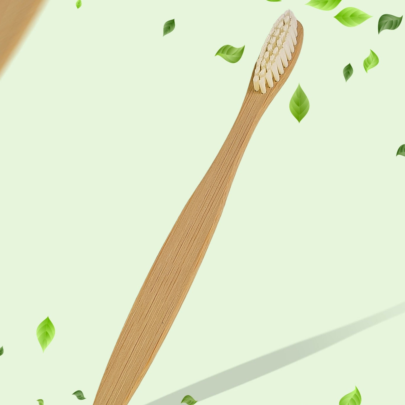 Wooden Bamboo Brush Toothbrush Ultra Soft Bristles (1 Pc) - Happy Price - Image 1