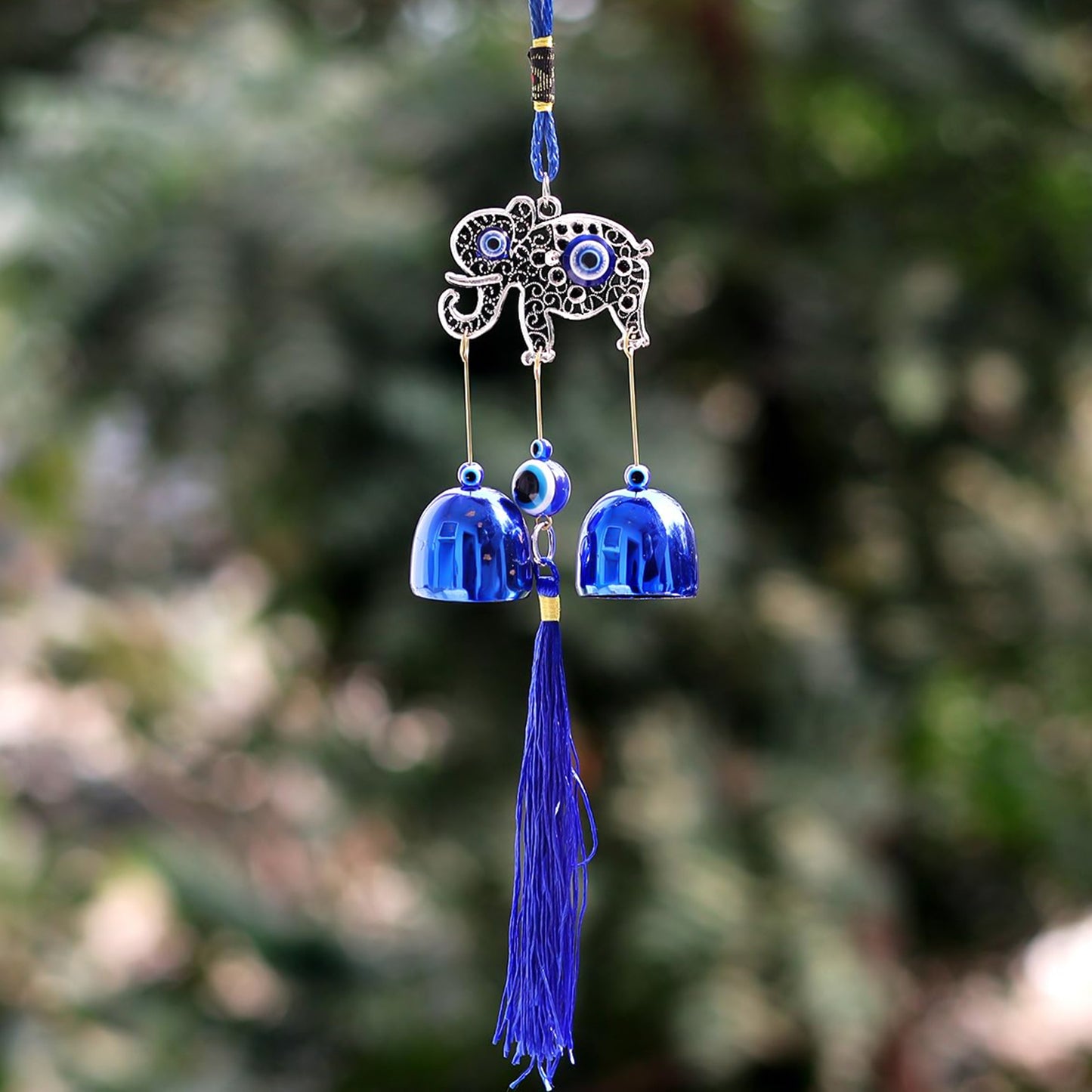Metal Evil Eye Wind Chime Bells (Mix Design 1 Pc) - Happy Price - Image 3