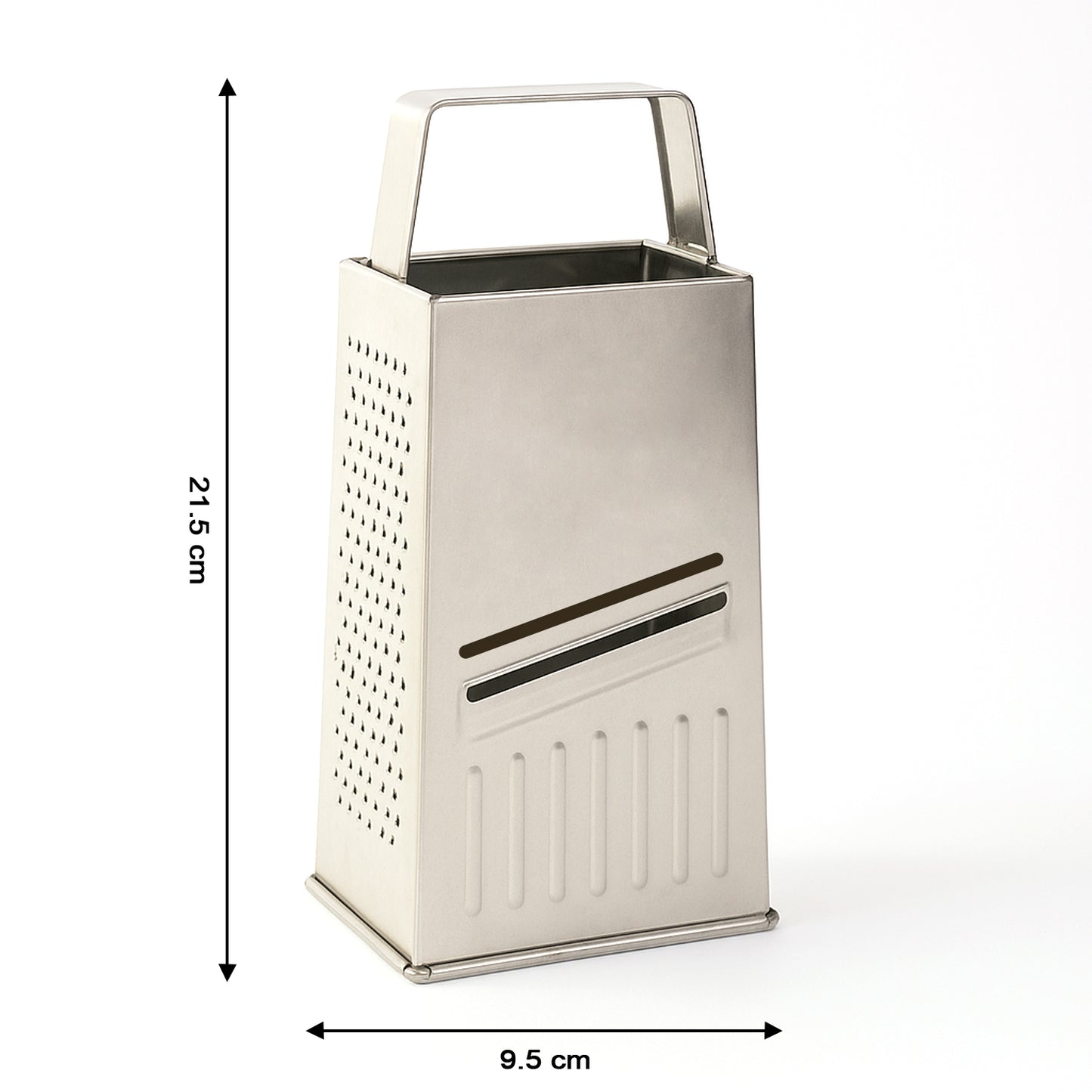 5-in-1 Stainless Steel Grater and Slicer - Multipurpose Kitchen Tool - Happy Price - Image 3