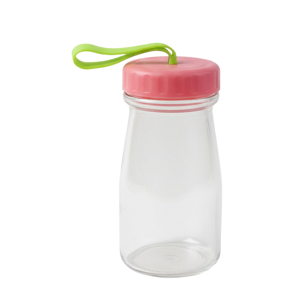 300 ML Glass Bottle with Leak-Proof Silicone Cap & Handle - Happy Price - Image 2