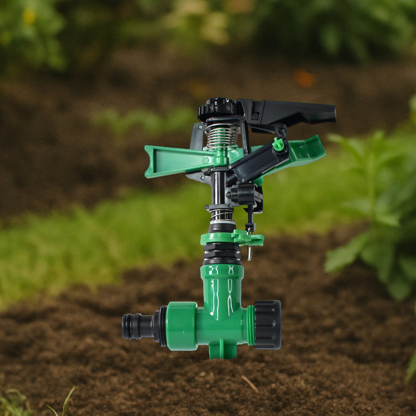 360-degree Rotating Garden Impact Sprinkler (1 Pc) - Happy Price - Image 4