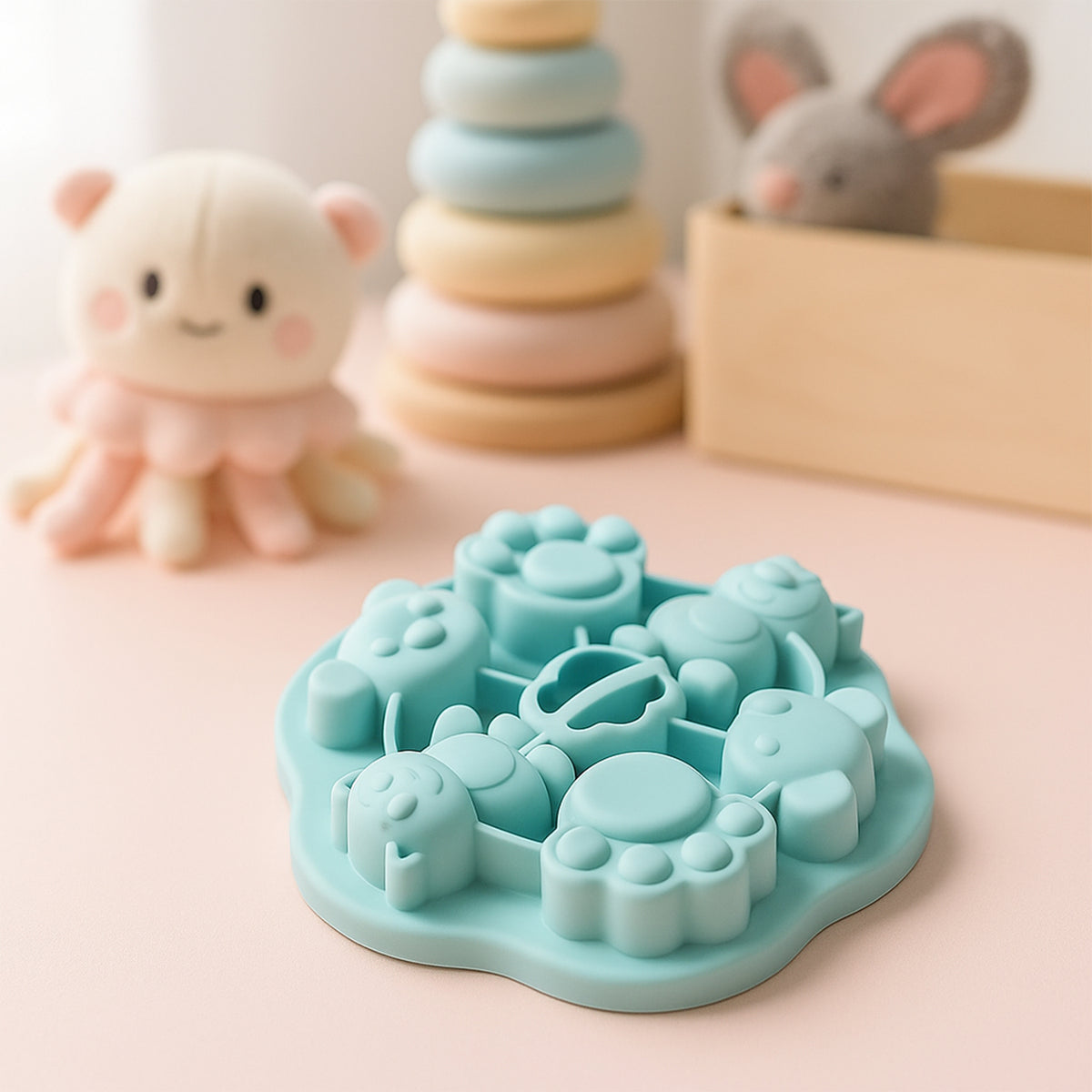 Cartoon Shape Silicone Mold for Chocolate, Jelly & Candy (1 Pc) - Happy Price - Image 3