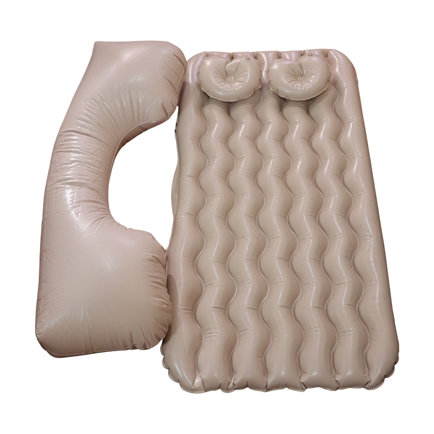 Car Inflatable Mattress Set with Pump & Pillows - 1 Set for Travel Comfort - Happy Price - Image 4