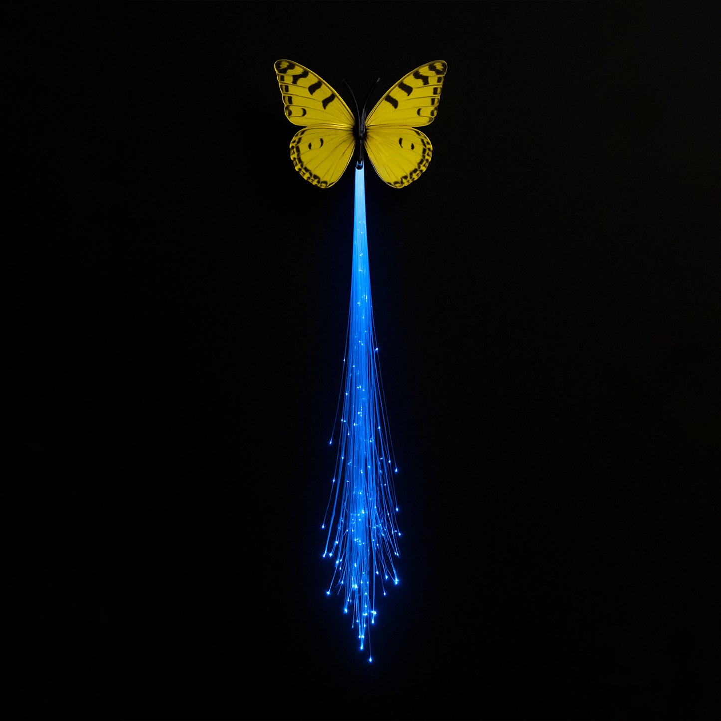 Led Butterfly Hair Braid Clip (Mix Color 1 Pc) - Happy Price - Image 4